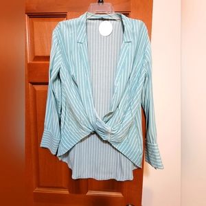 Verte high-low blouse